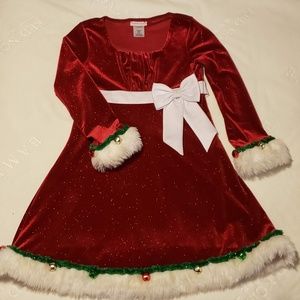 ASHLEY ANN HOLIDAY RED DRESS